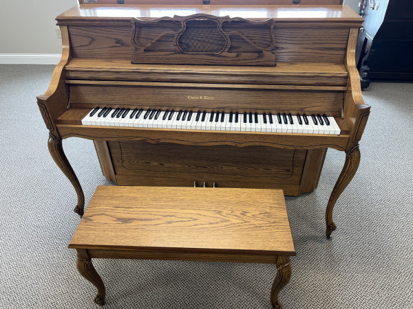 1987 Charles R Walter console piano - Upright - Console Pianos